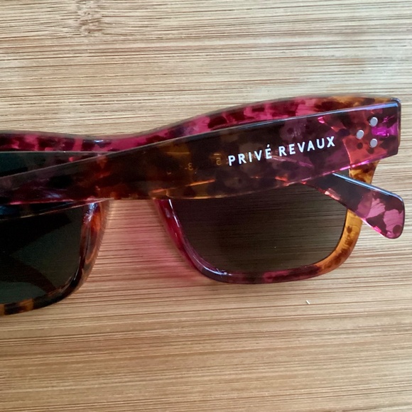 Prive Revaux Women’s Classic Polarized Sunglasses Purple Orange Tortoise Cat Eye - Picture 7 of 16